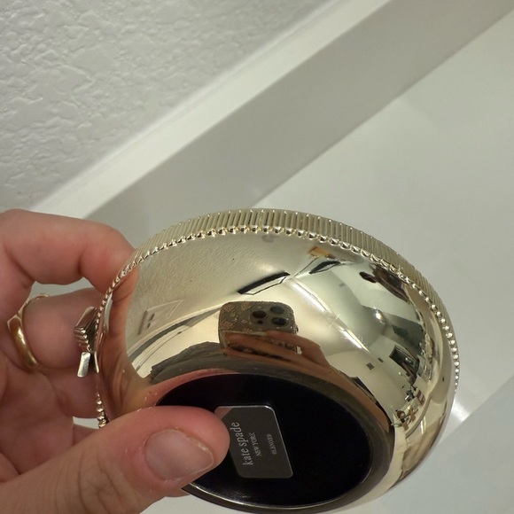 Kate Spade x Lenox Silver Plated Bow Ring Holder - Picture 9 of 9